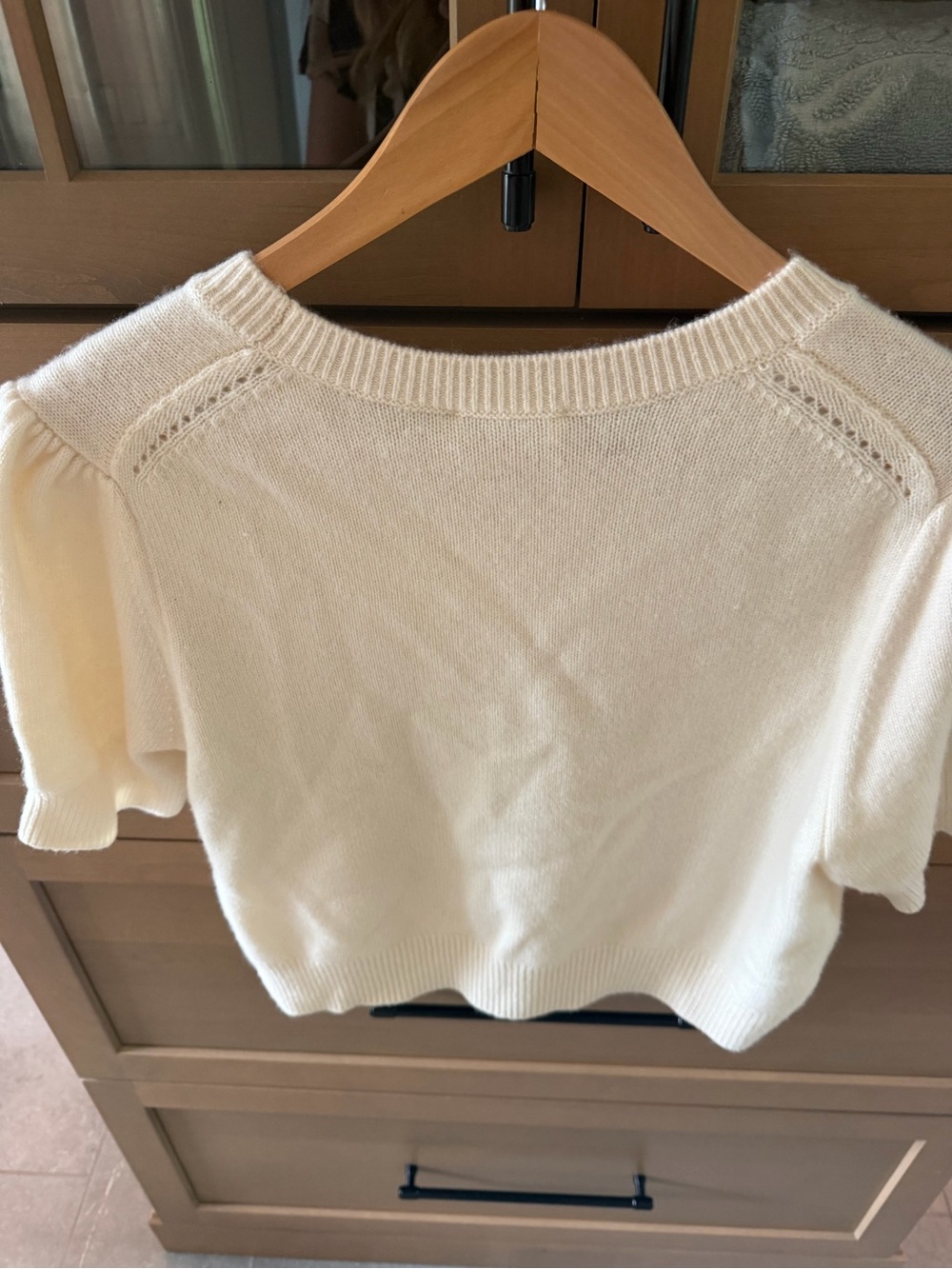 Aritzia Wilfred Cream Crewneck Sweater - Women - NWT